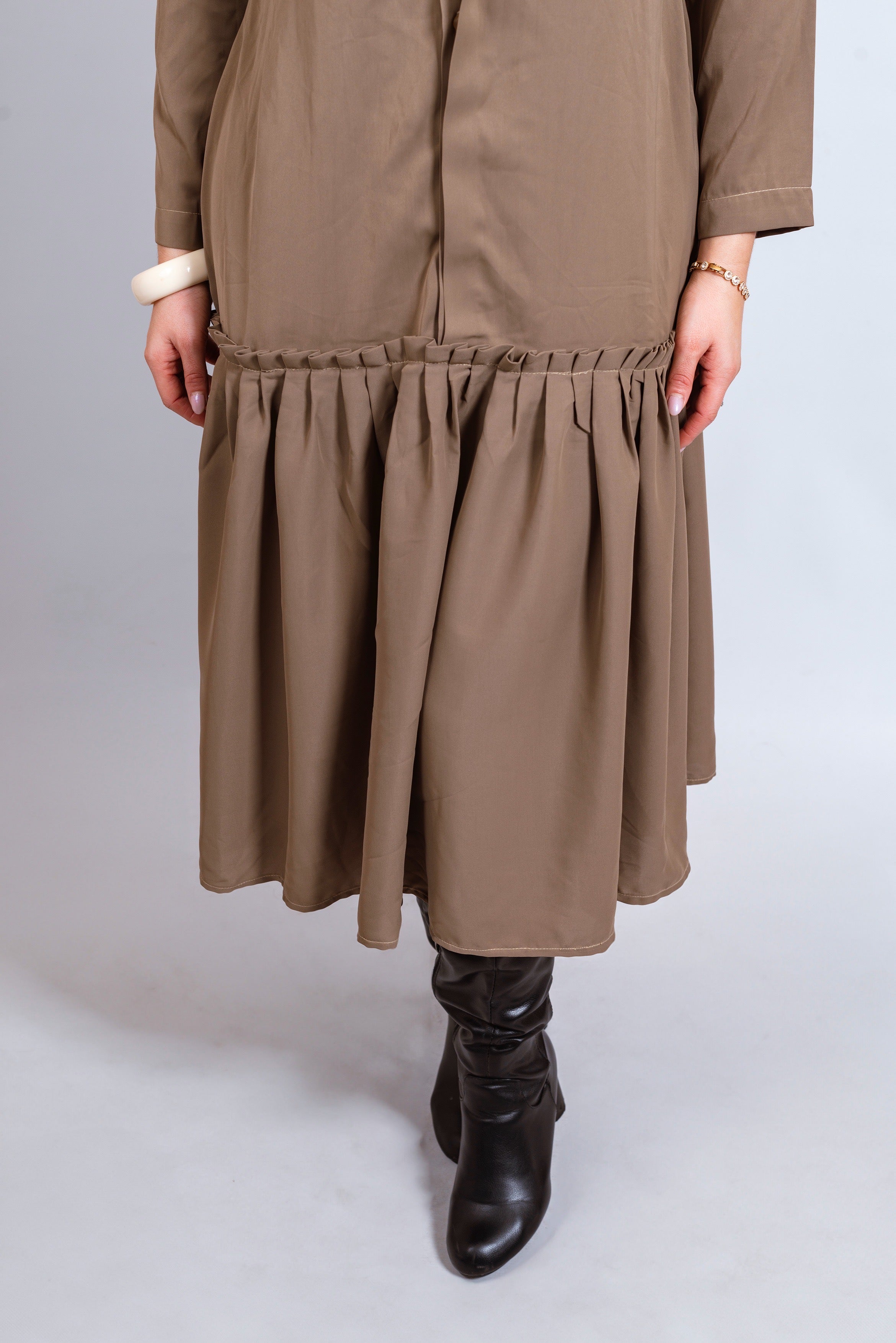 NANZ Victoria Midi-jurk