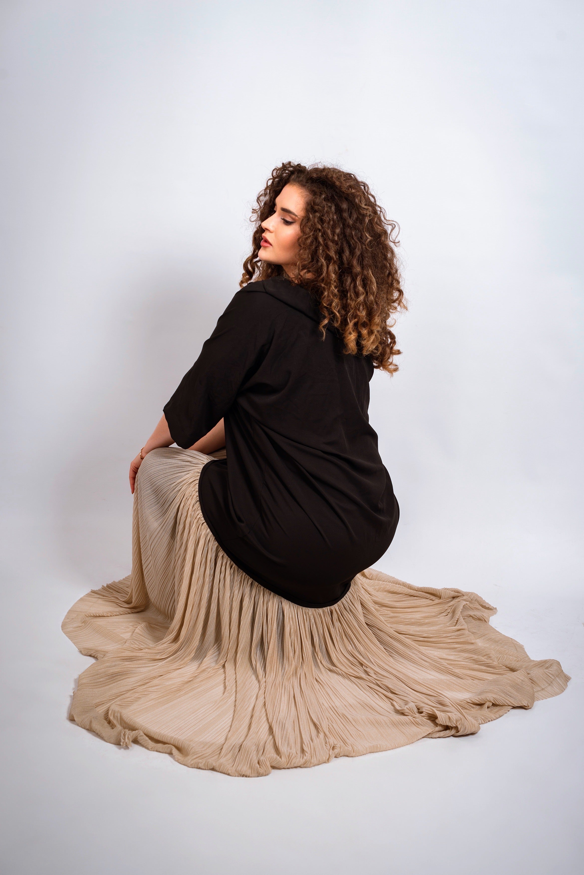 NANZ Aubrey Free Maxi-jurk