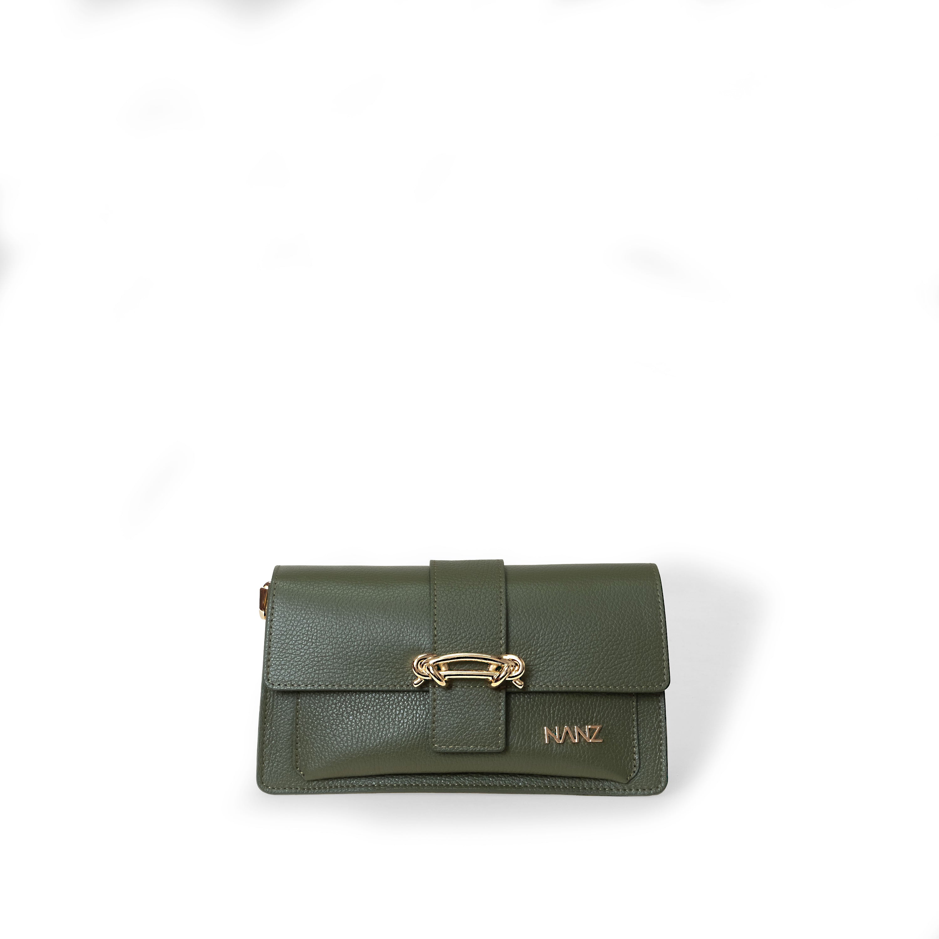 NANZ Béline Mini in Olijfgroen