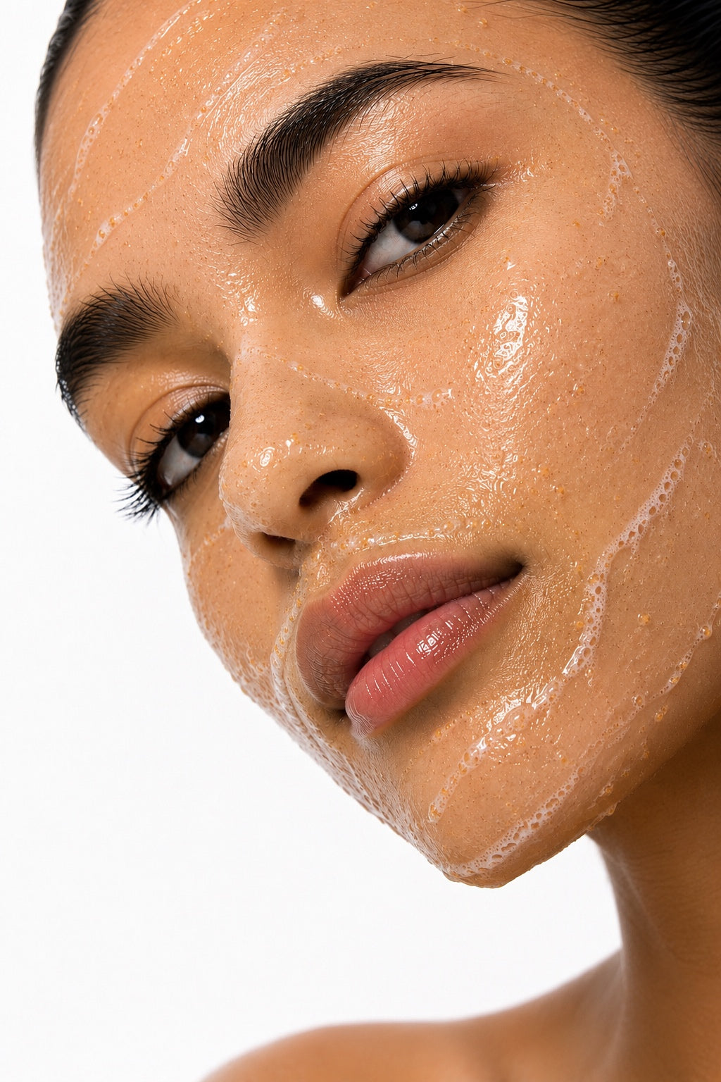 NANZSKIN heldere teint zachte scrub reiniger