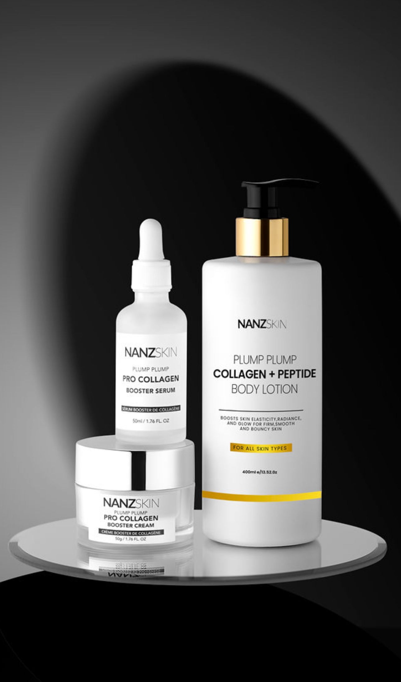 NANZSKIN Plump Plump Collageen + Peptide Bodylotion