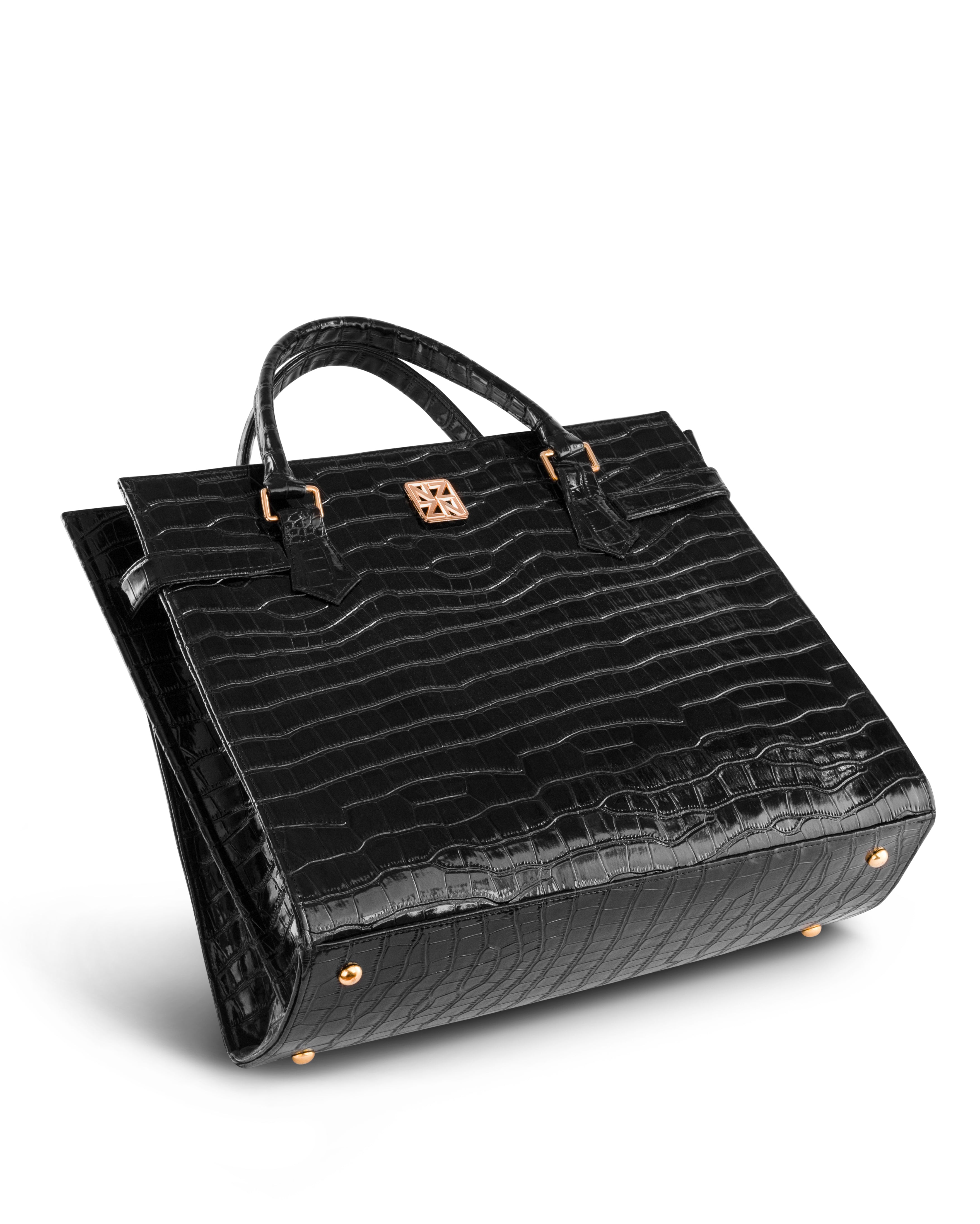 NANZ Majesté Maxi Tote Handtas - Zwart