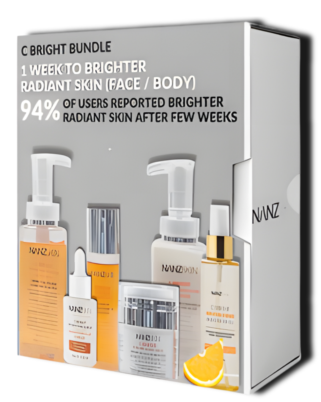 C BRIGHT BUNDLE. 1 WEEK TOT EEN STRALENDE HUID (GEZICHT/LICHAAM)