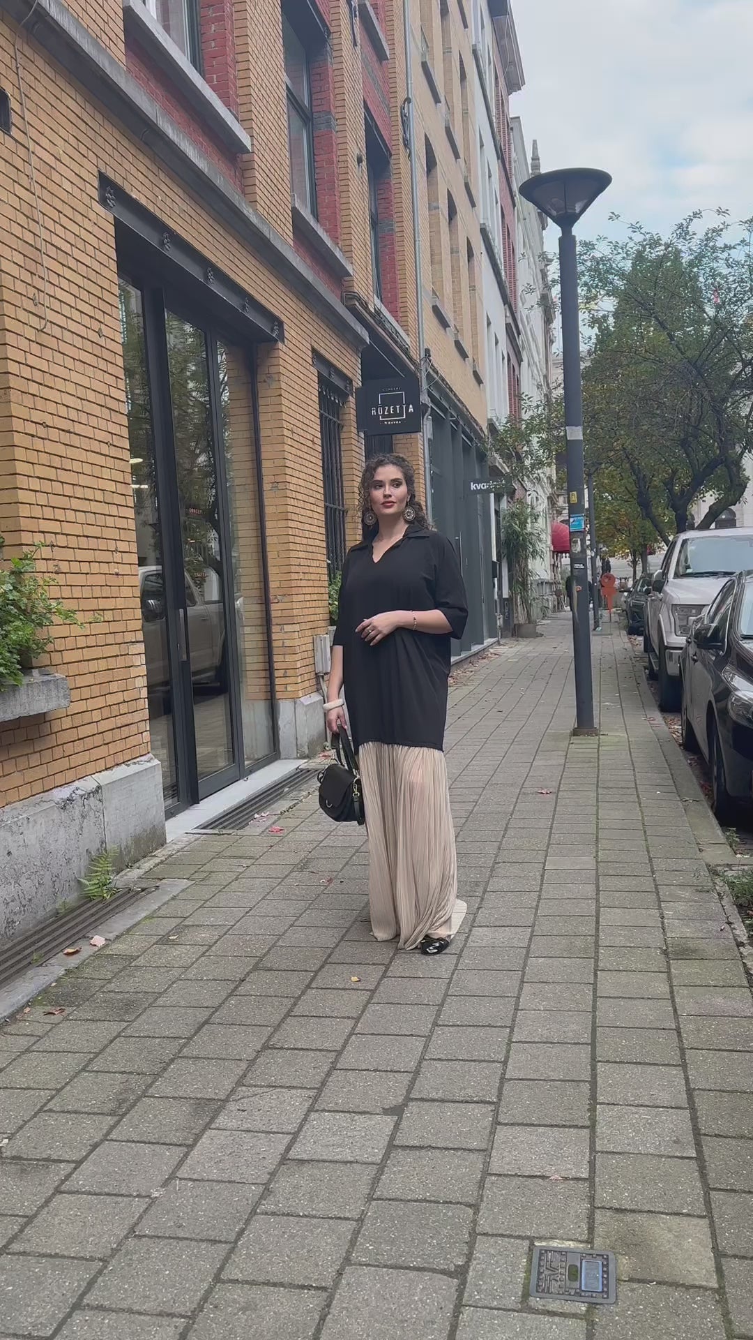 NANZ Aubrey Free Maxi-jurk