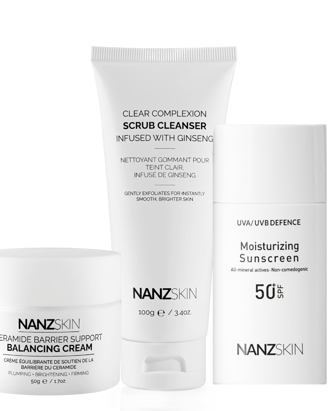 NANZSKIN Vochtbarrière Boost Routine Bundel