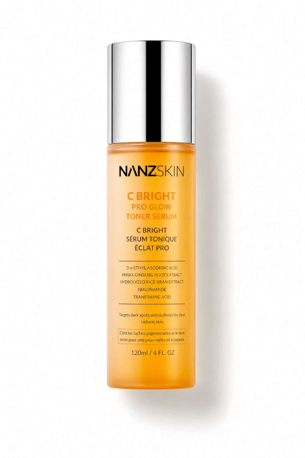 NANZSKIN C BRIGHT PRO GLOW TONER SERUM