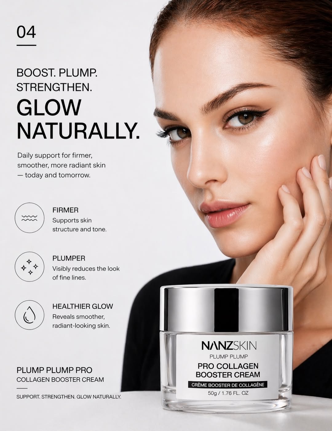 NANZSKIN Plump Plump Pro Collageen Booster Crème