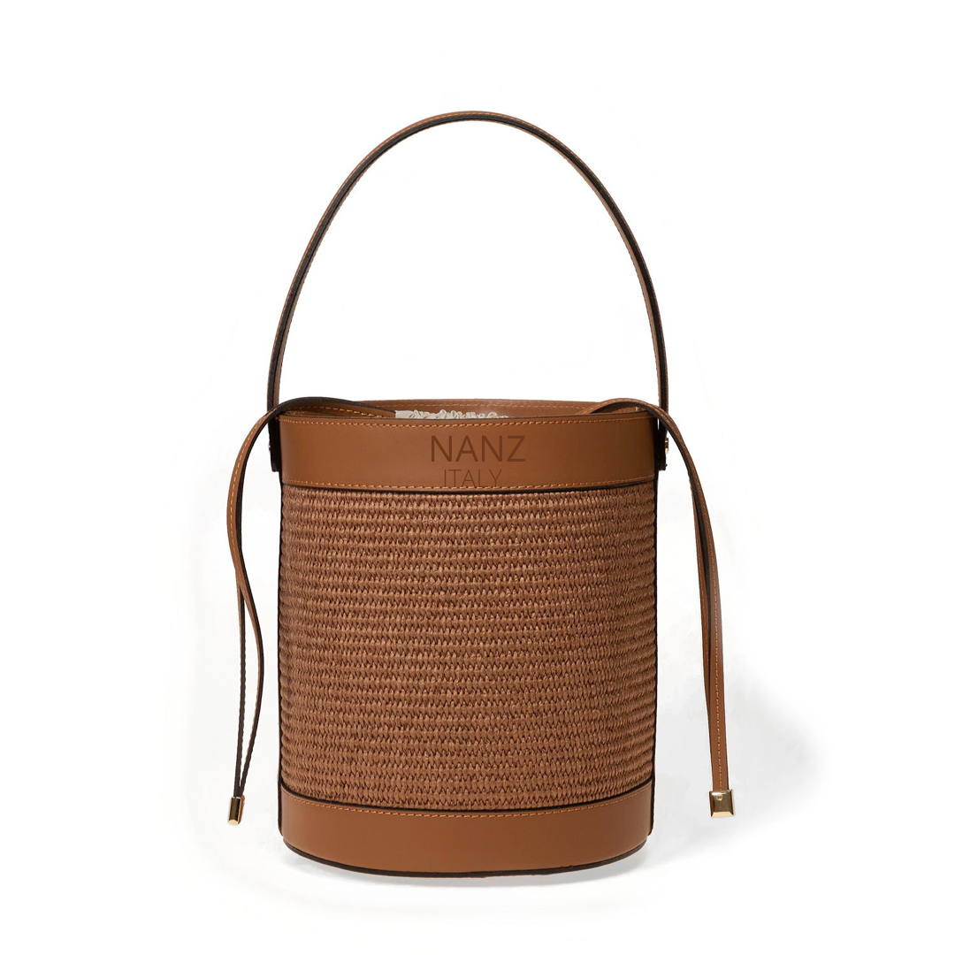 Handtas - Elite bucket brown