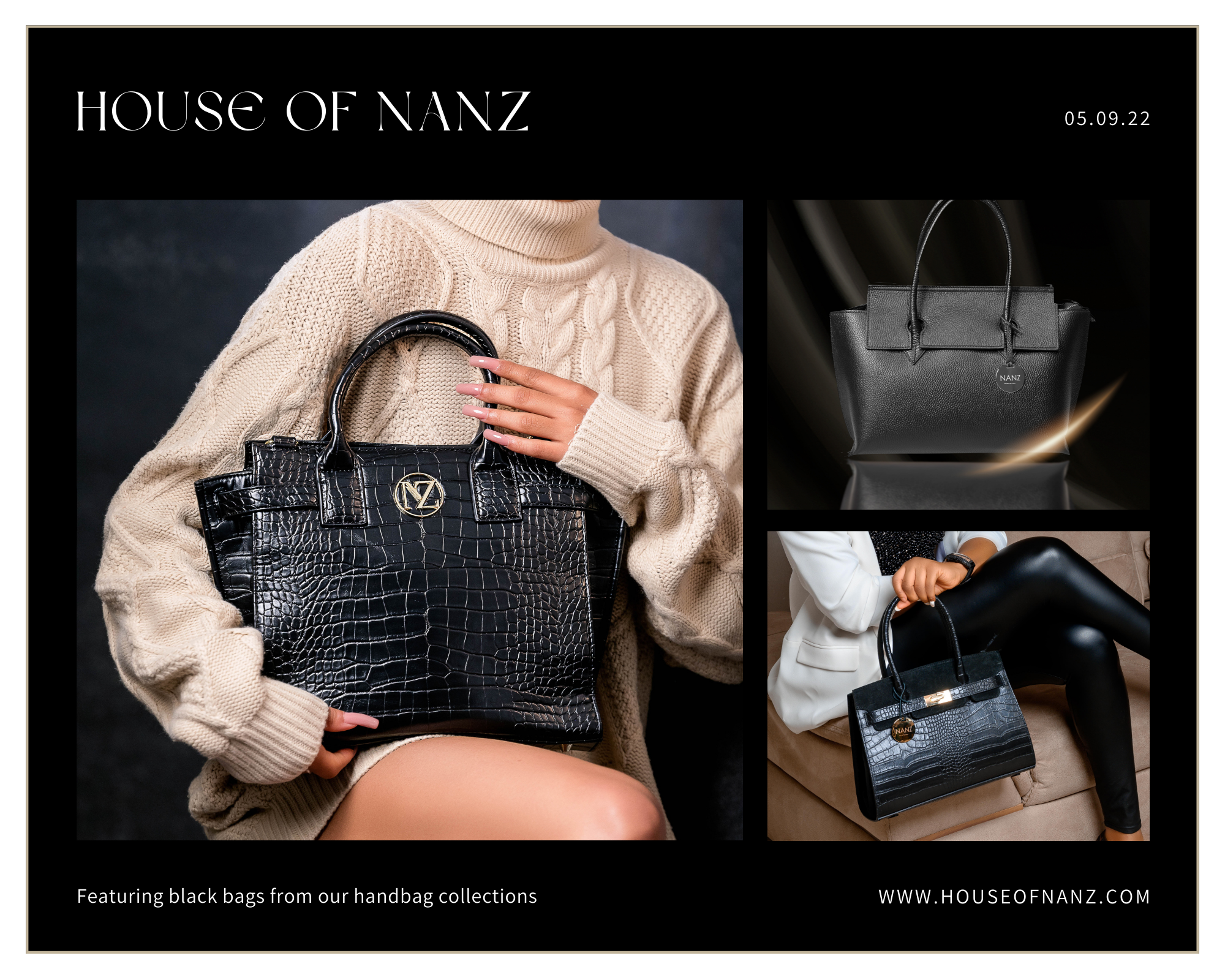 3 REASONS WHY EVERY WOMAN NEEDS A BLACK HANDBAG
