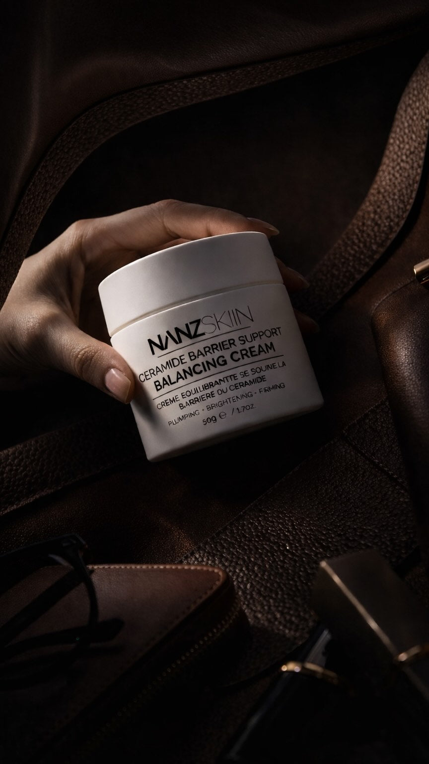 NANZSKIN ceramide barrière ondersteunende balancerende crème