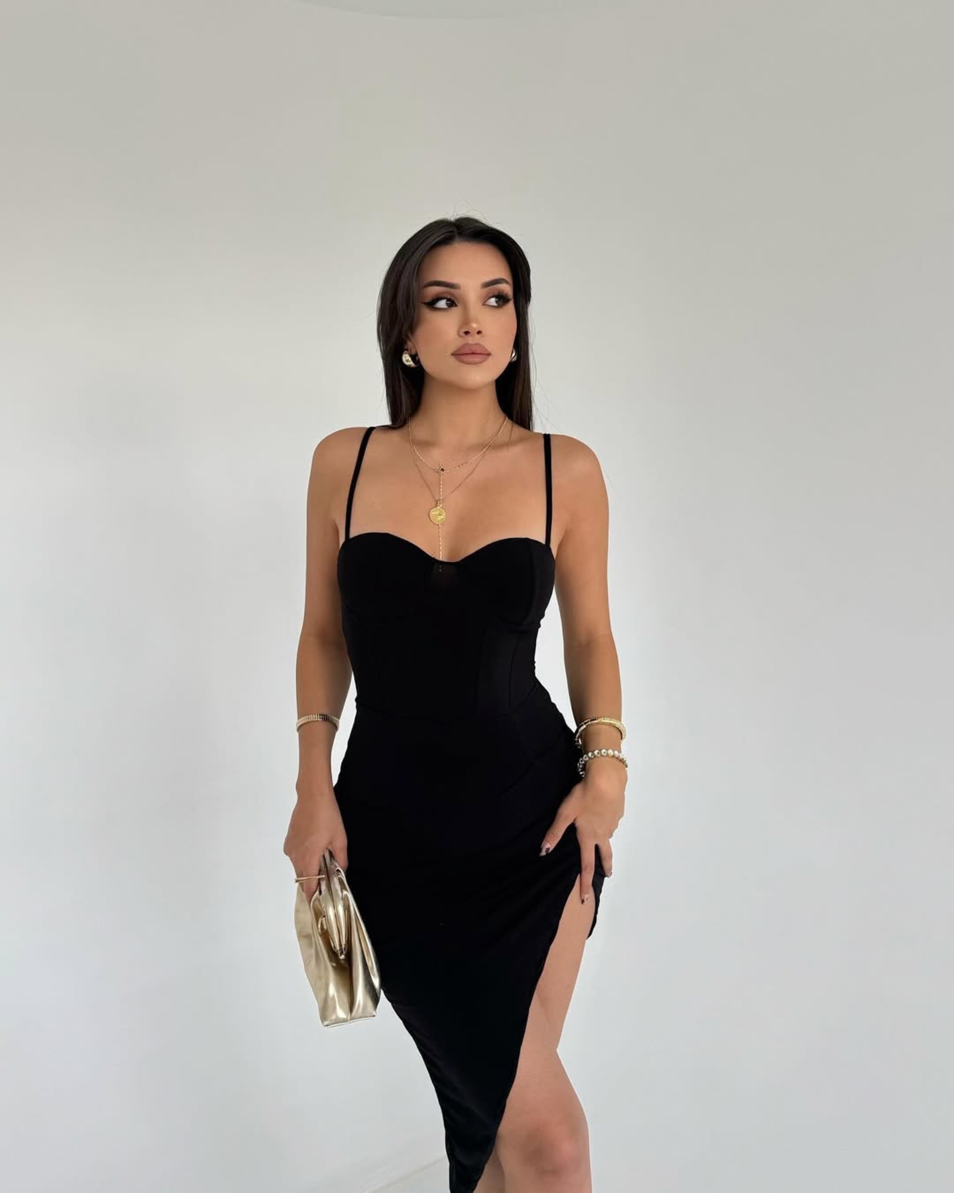 NANZ Eterna Luxe Splitjurk