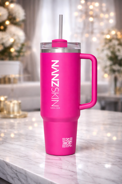NANZSKIN Signature Insulated Bottle - Rose