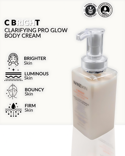 Nanzskin C Bright Clarifying Pro Glow Body Cream 