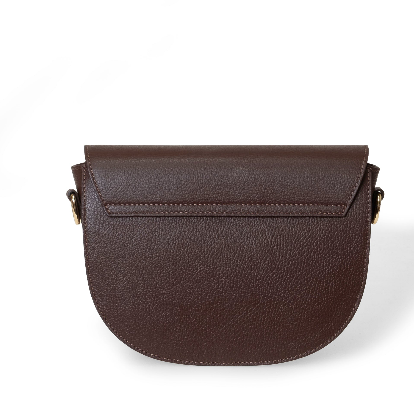 NANZ Allegra Iconic Crossbody Handtas - Bruin