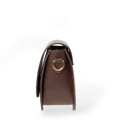 NANZ Allegra Iconic Crossbody Handtas - Bruin