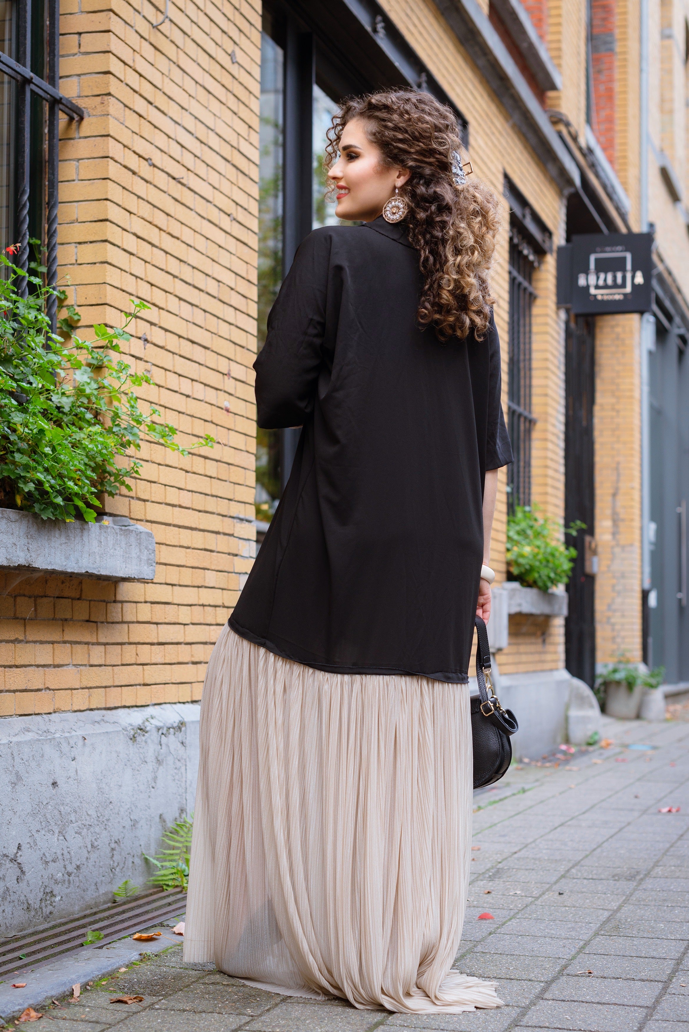NANZ Aubrey Gratis Maxi Jurk