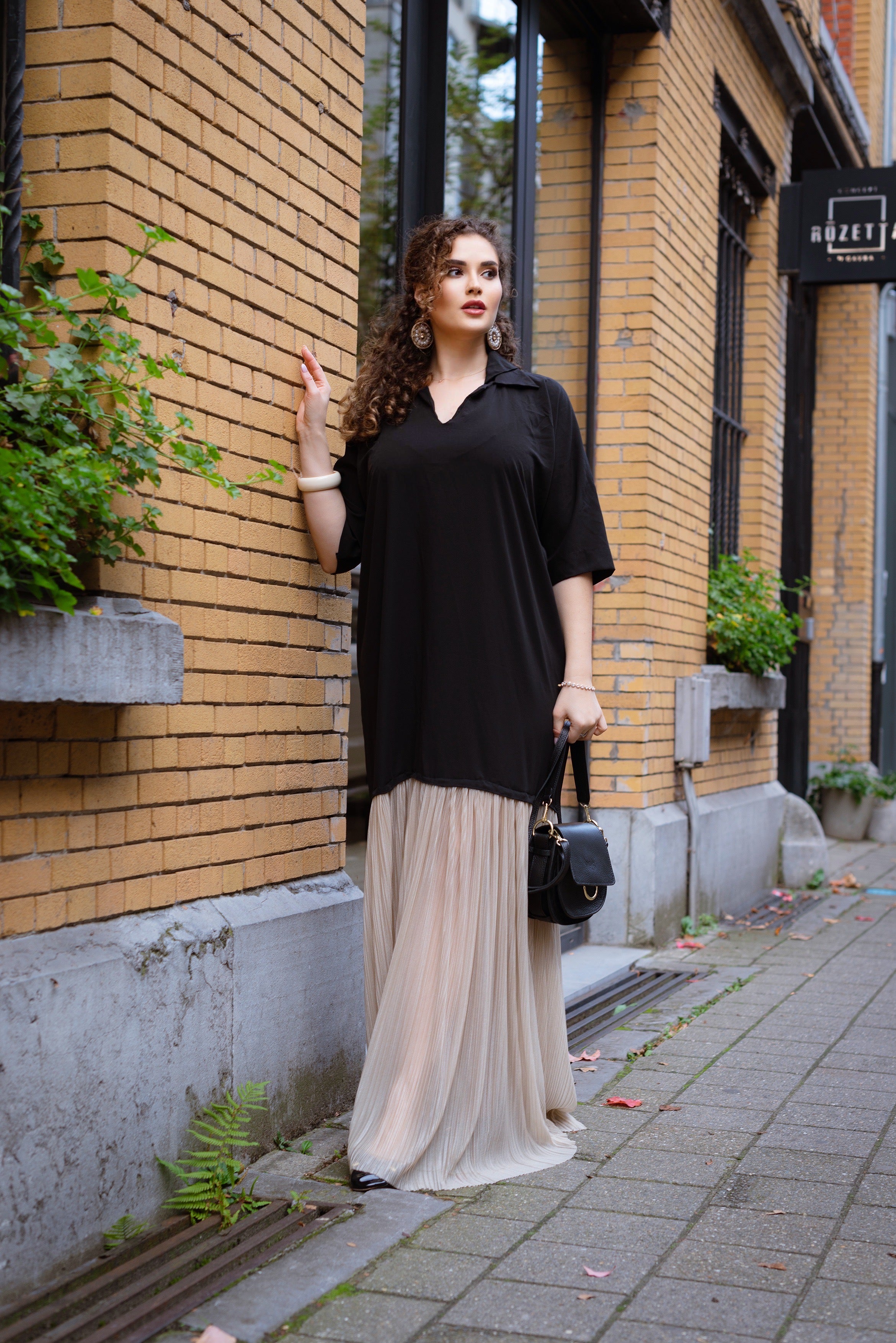 NANZ Aubrey Gratis Maxi Jurk