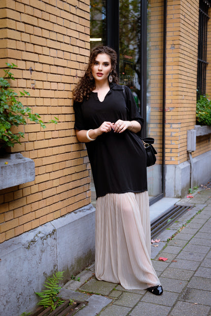 NANZ Aubrey Free Maxi-jurk