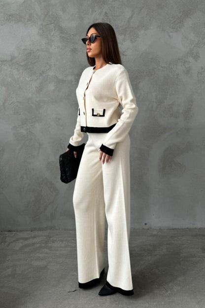 NANZ Victoria elegante gebreide combi-set
