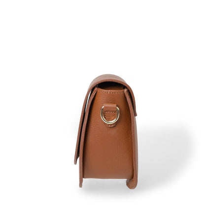 NANZ Allegra iconische crossbody handtas - bruin