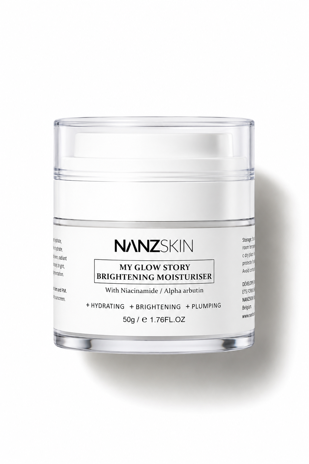 NANZSKIN My Glow Story Verhelderende Hydraterende Crème