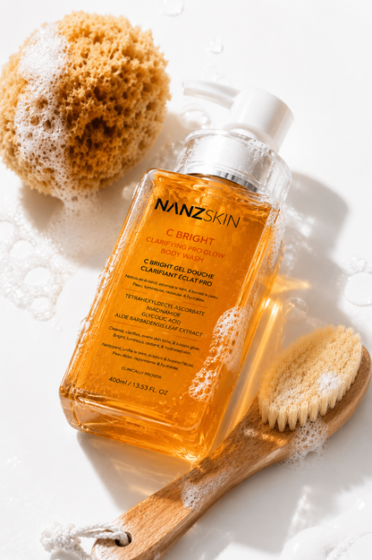 NANZSKIN C BRIGHT Clarifying Pro Glow Body Wash