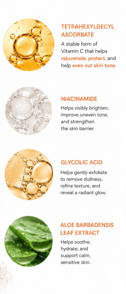 NANZSKIN C BRIGHT Clarifying Pro Glow Body Wash