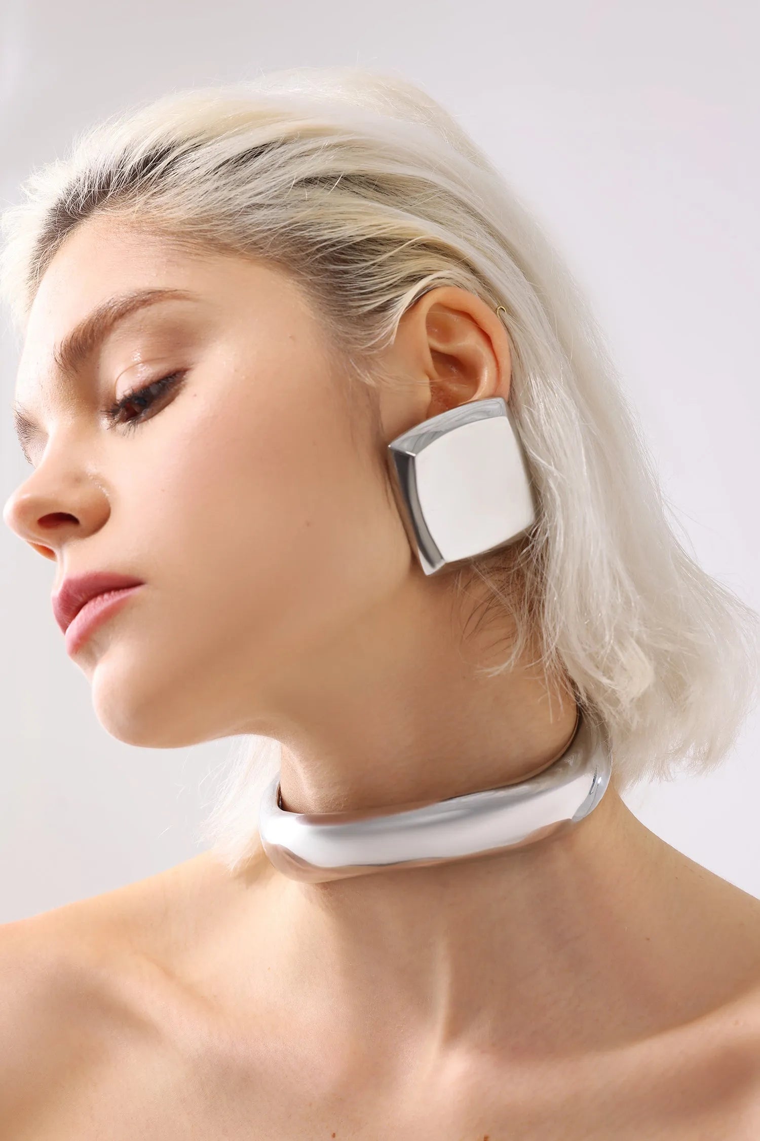 NANZ Ivy Metallic set - Zilver