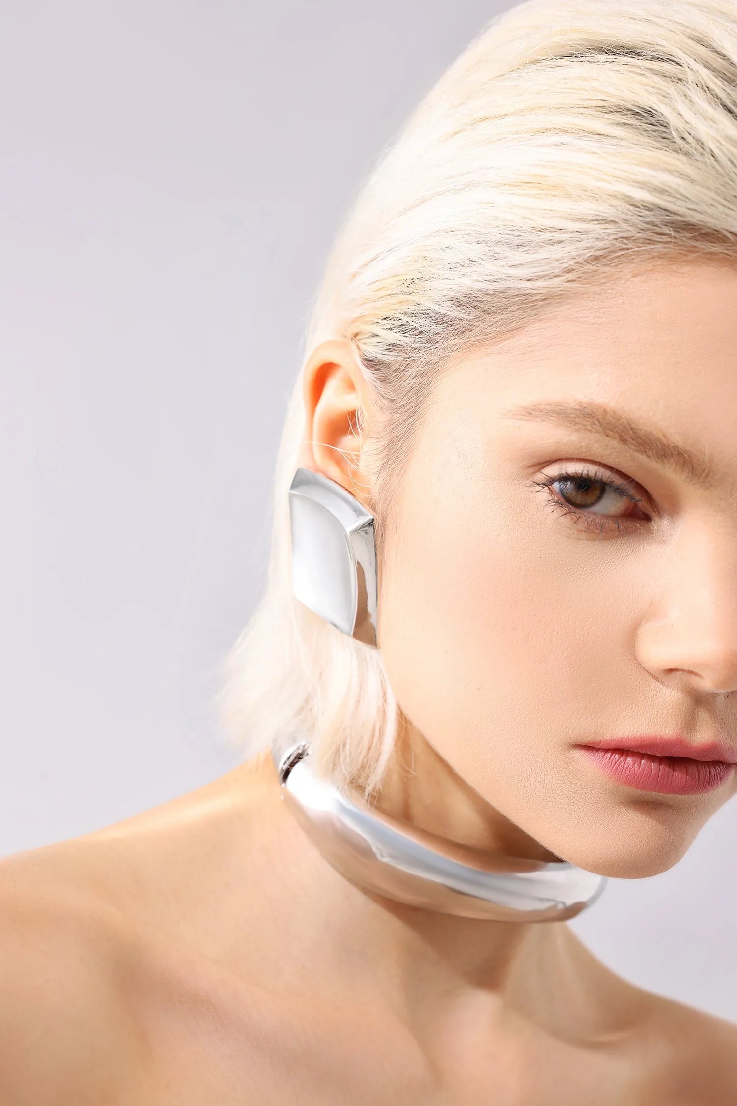 NANZ Ivy Metallic set - Zilver