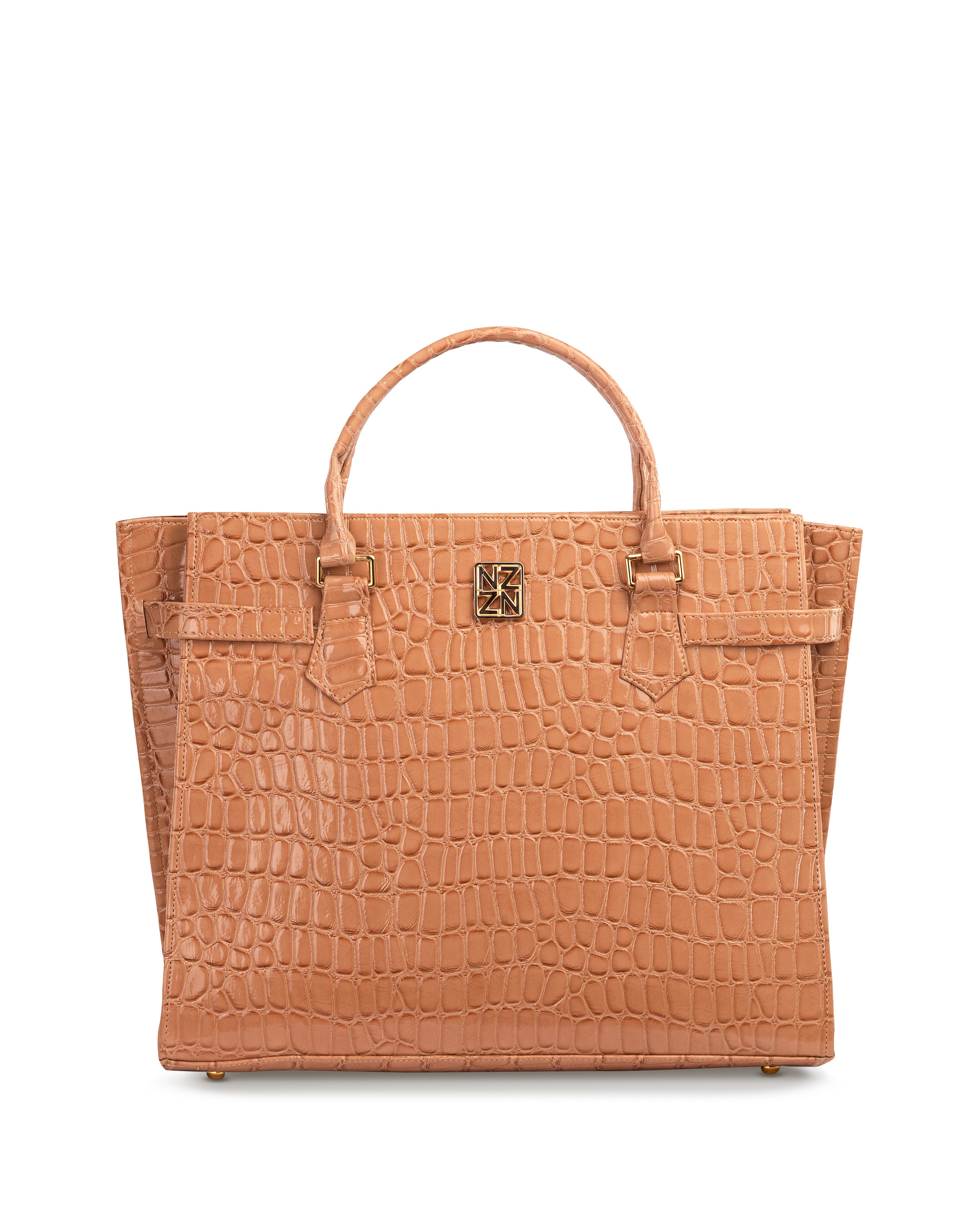 NANZ Majesté Maxi Tote Handtas - Bruin
