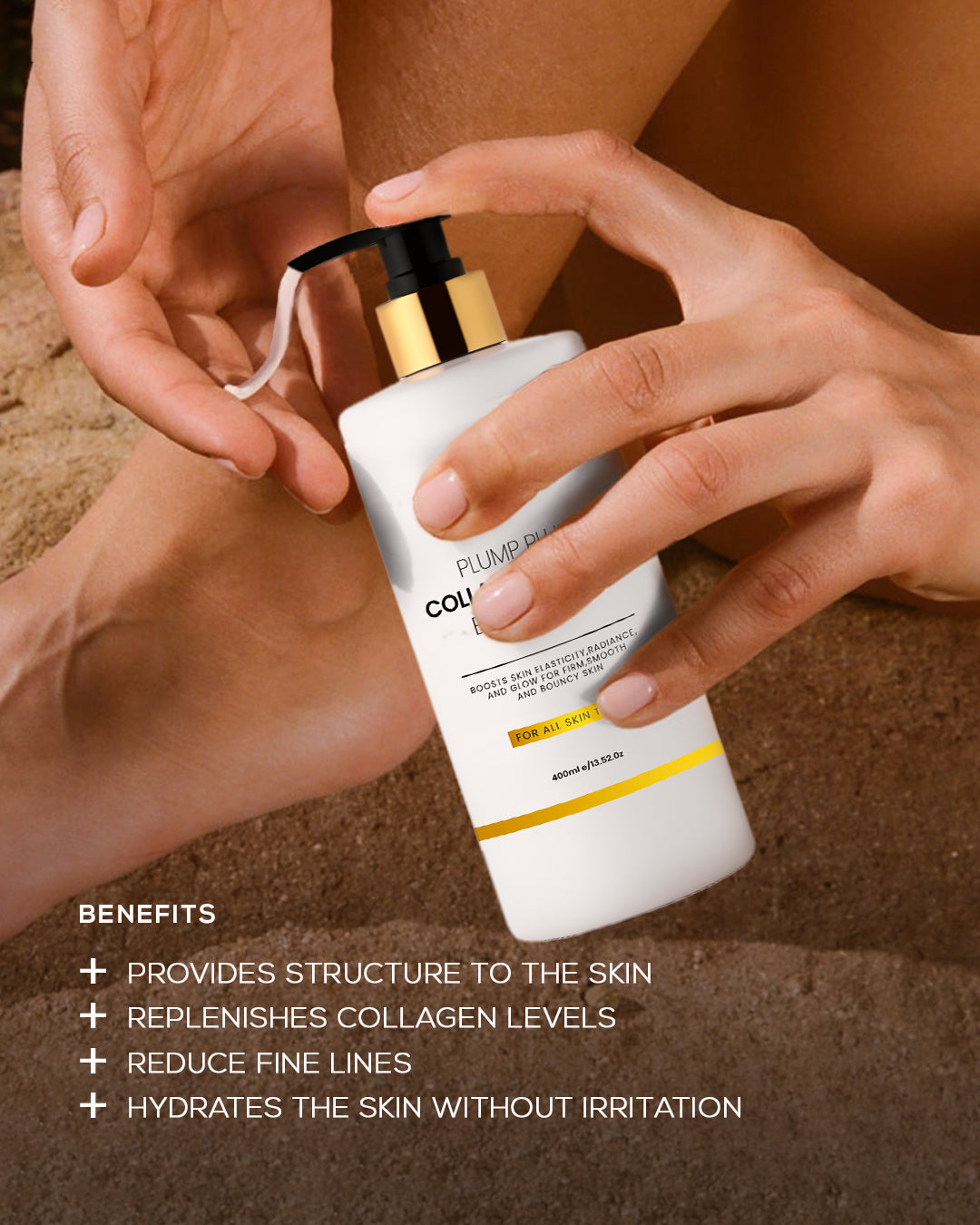 NANZSKIN Plump Plump Collageen + Peptide Bodylotion