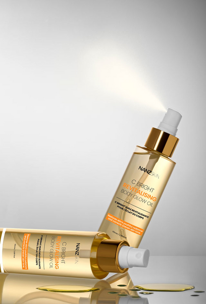 NANZSKIN C Bright Revitaliserende Body Glow Olie