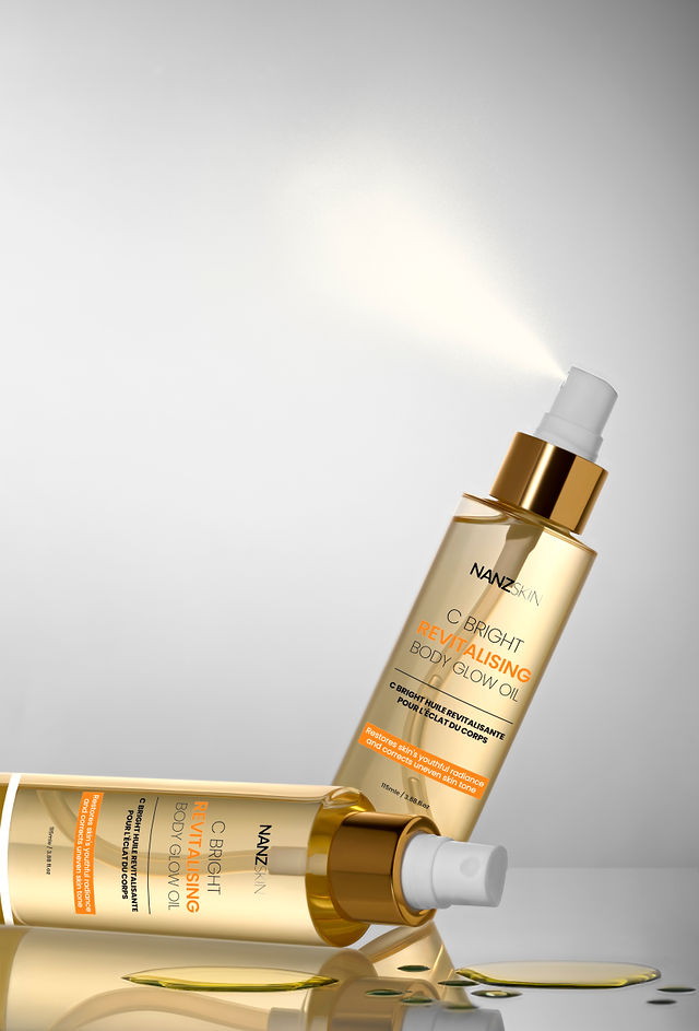 NANZSKIN C Bright Revitaliserende Body Glow Olie