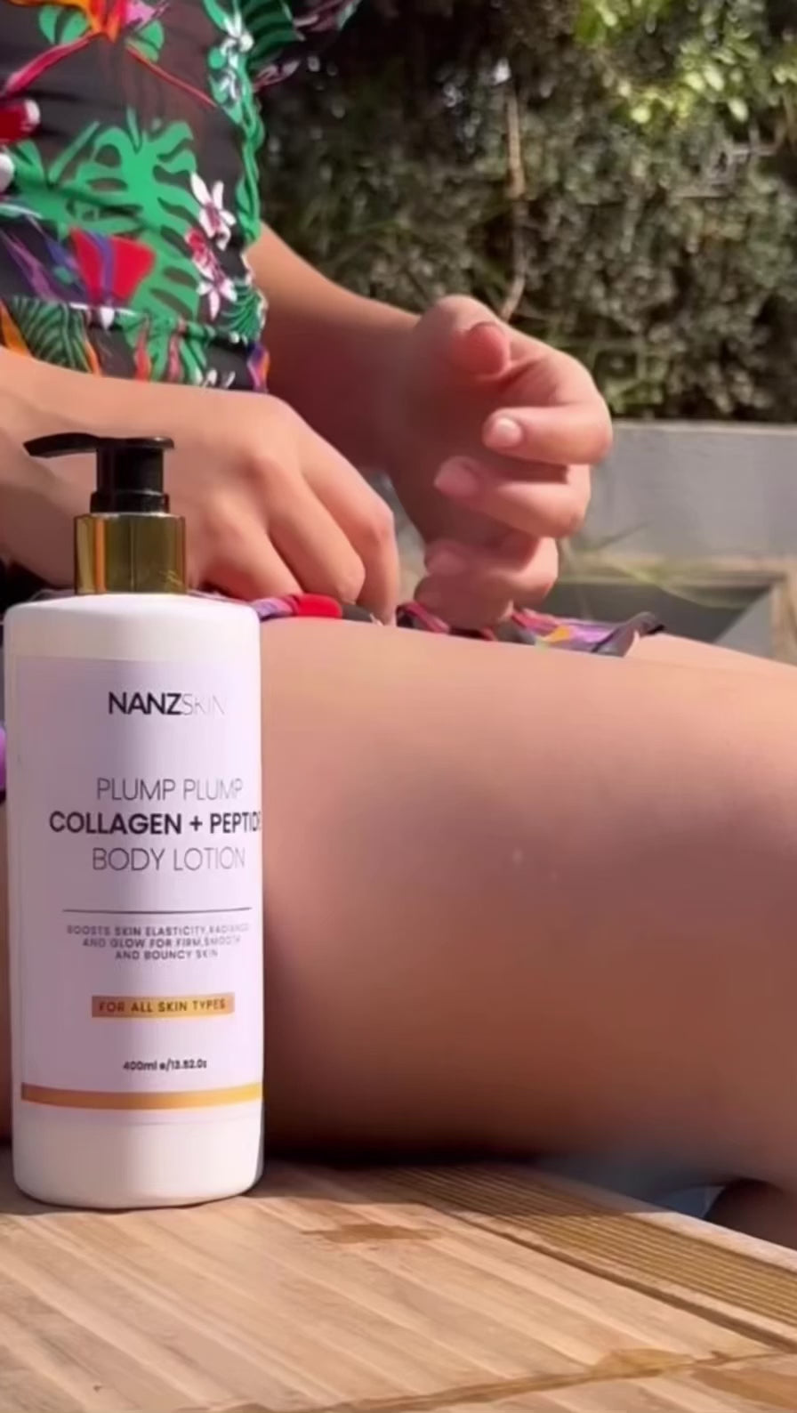 NANZSKIN Plump Plump Collageen + Peptide Bodylotion