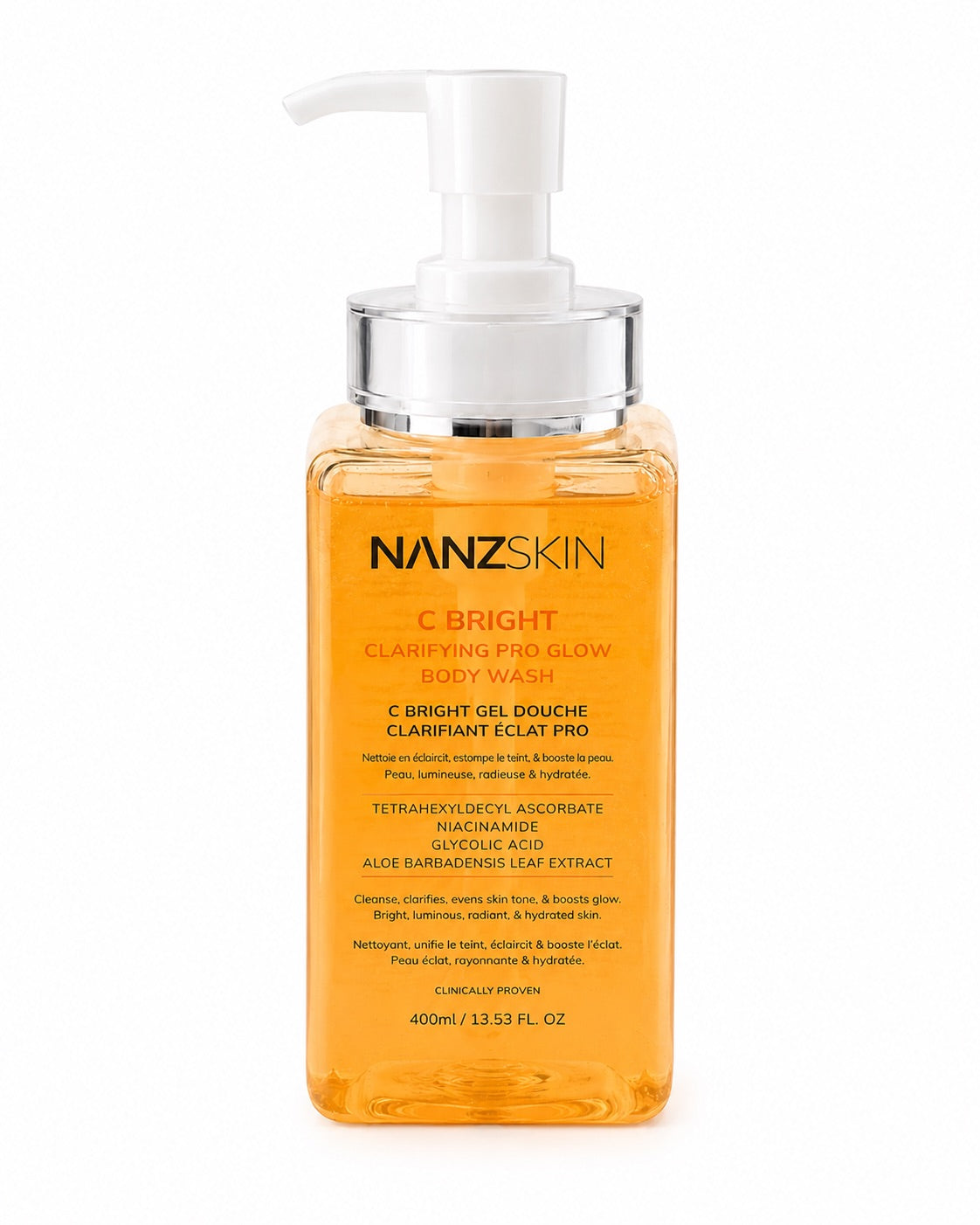 Gel douche clarifiant Pro Glow C BRIGHT