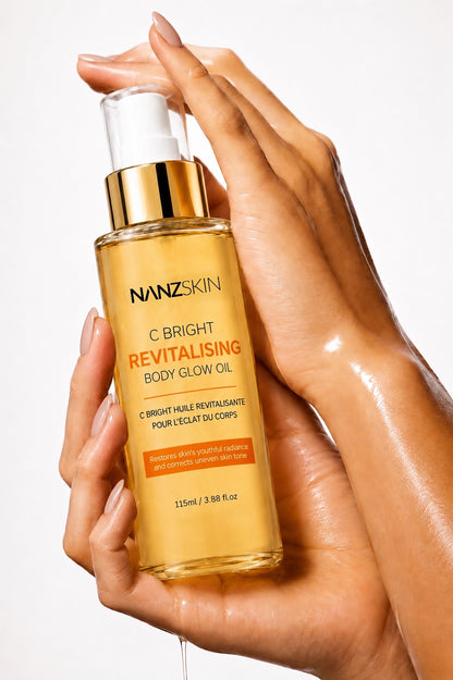 NANZSKIN C Bright Revitaliserende Body Glow Olie