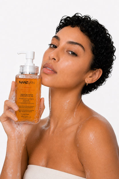 NANZSKIN C BRIGHT Clarifying Pro Glow Body Wash